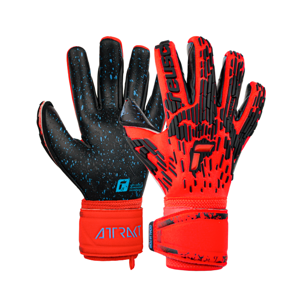 Reusch Attrakt Freegel Fusion Goaliator 5370995 3333 schwarz rot 1